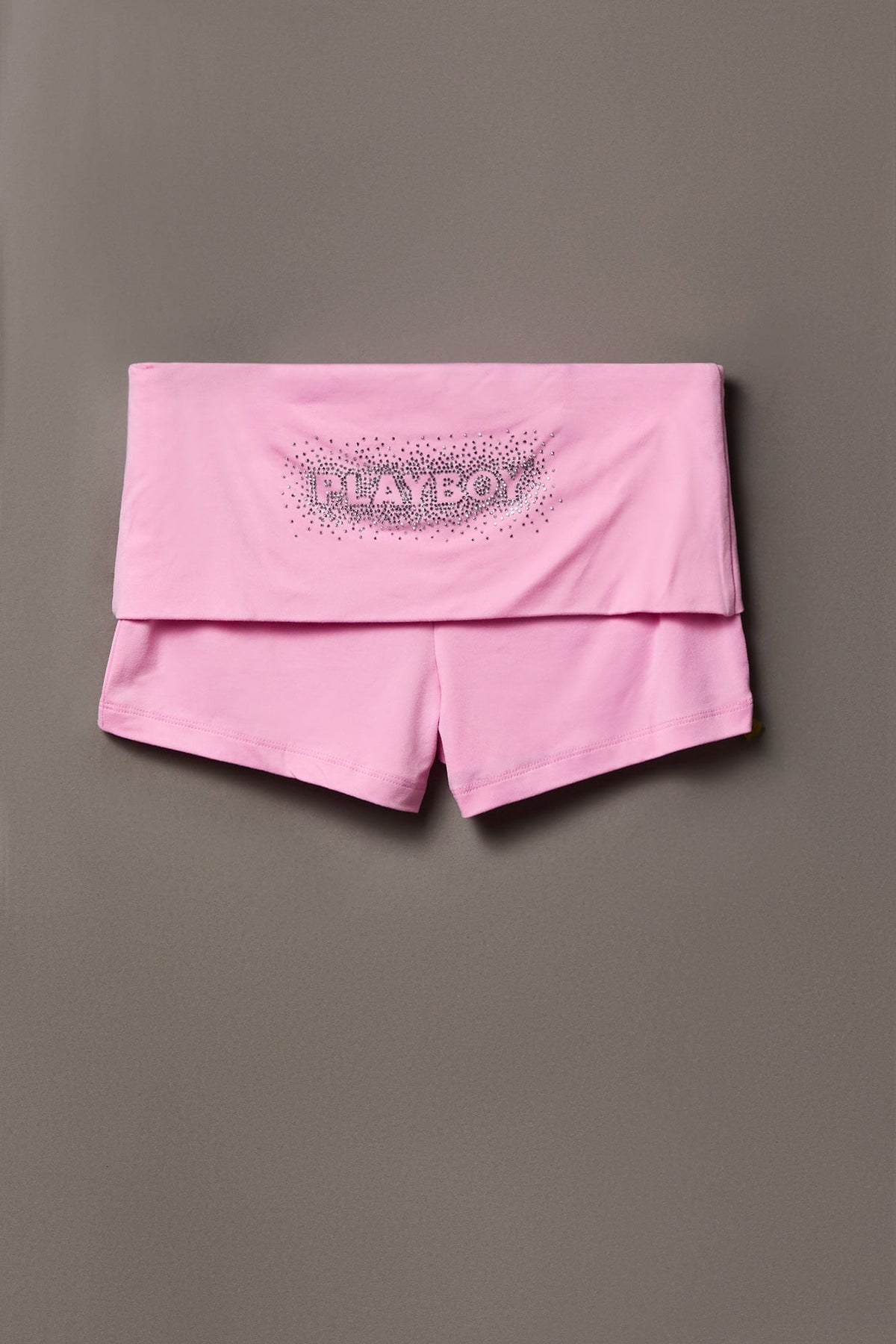 Playboy Rhinestone Tank & Foldover Short Set