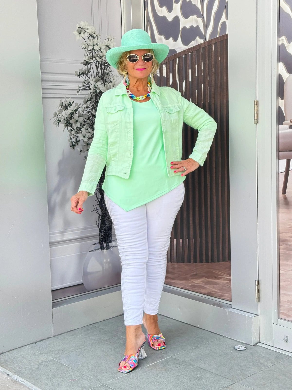 LULU B LINEN JACKET