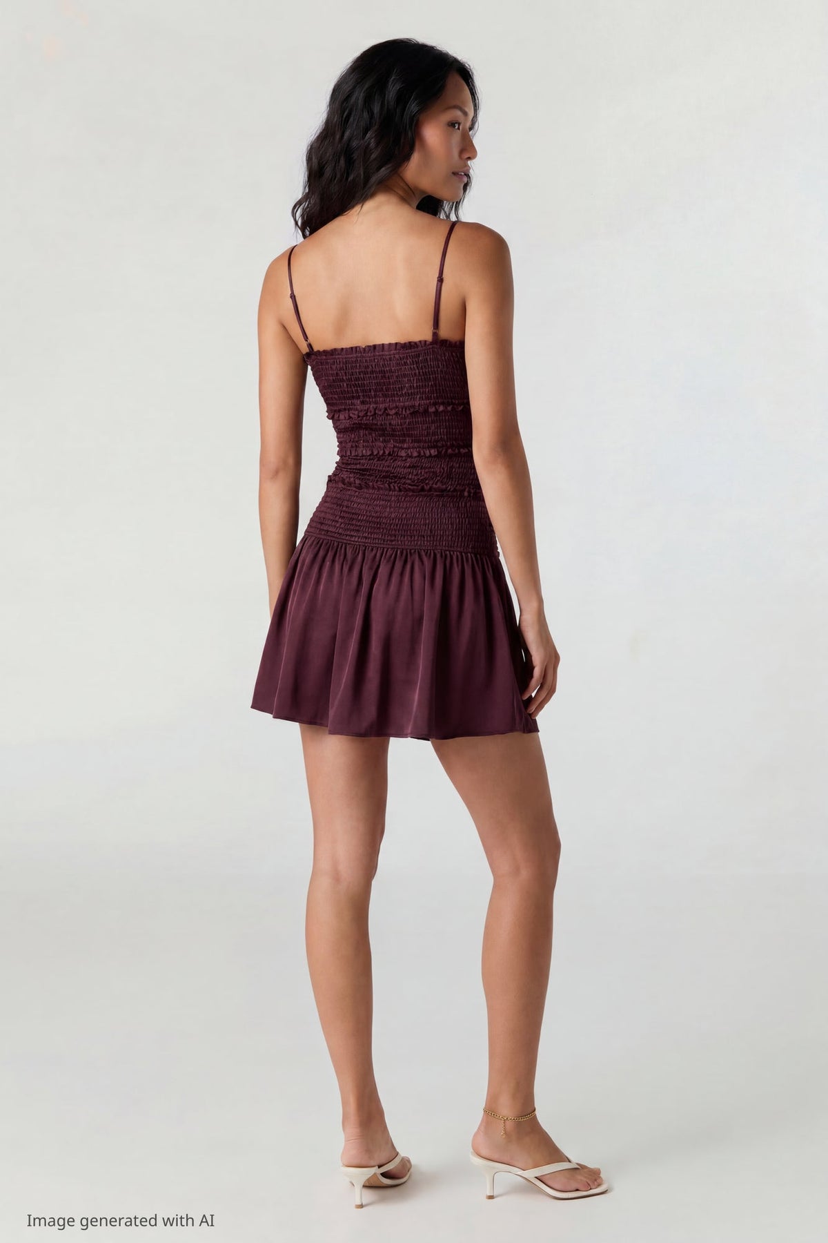 Smocked Mini Dress