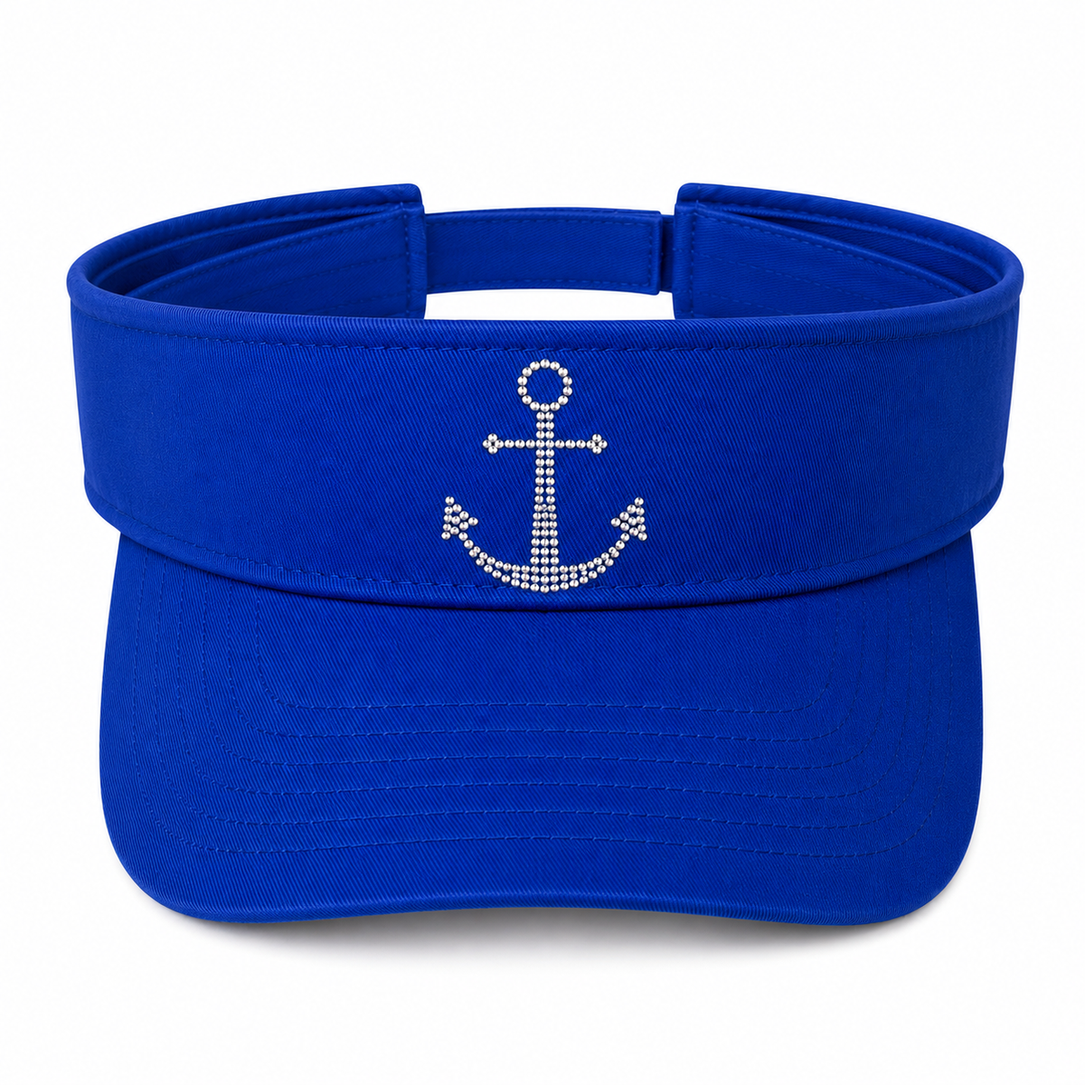 BLUE BLING ANCHOR VISOR