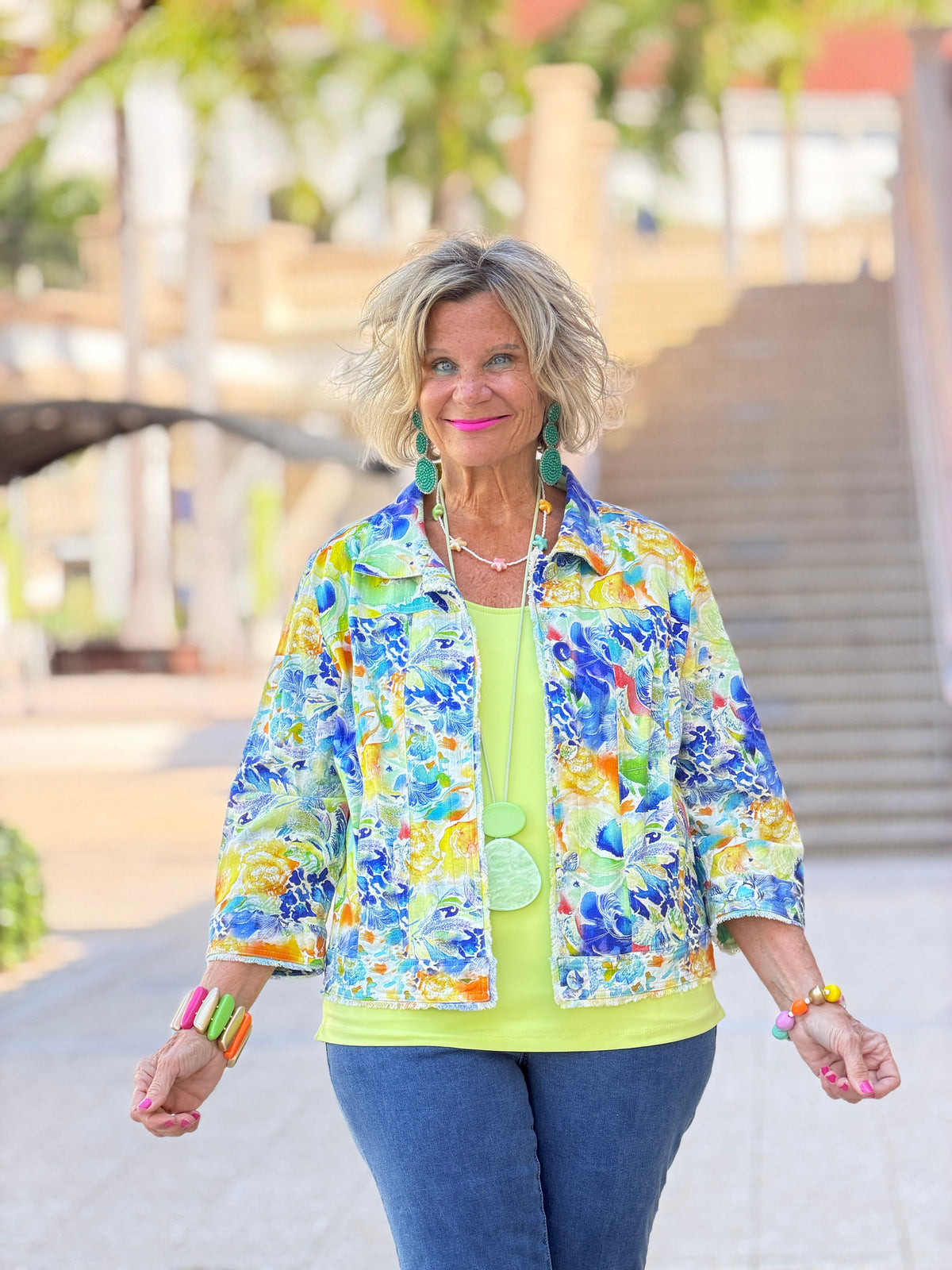Ethyl Casual Charm Jacket - Top