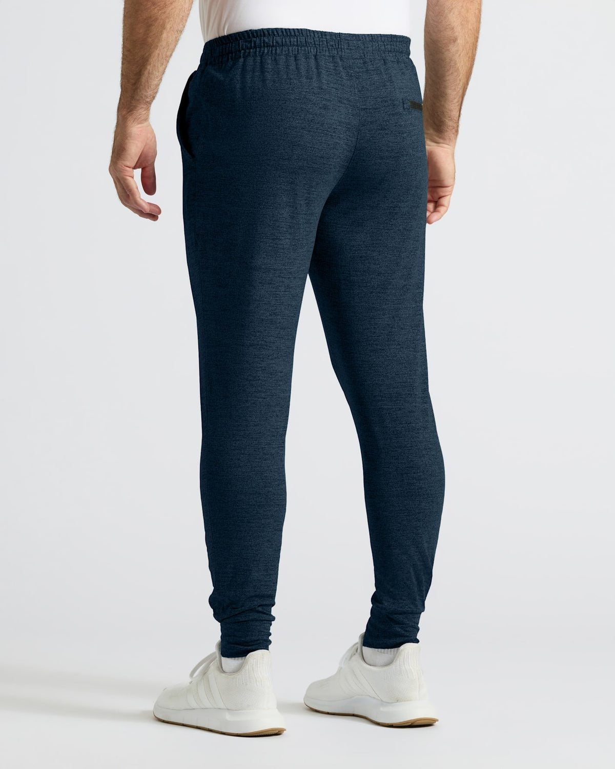 Black & Dark Heather Navy Active Jogger 2-Pack
