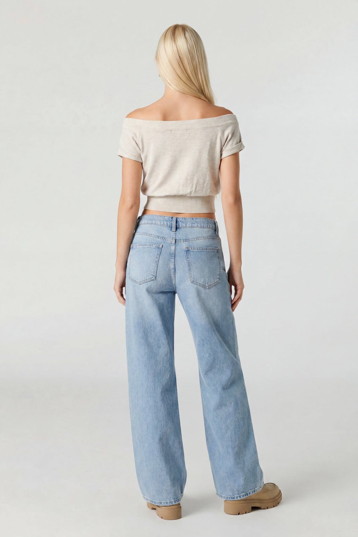 One Shoulder Knit Sweater