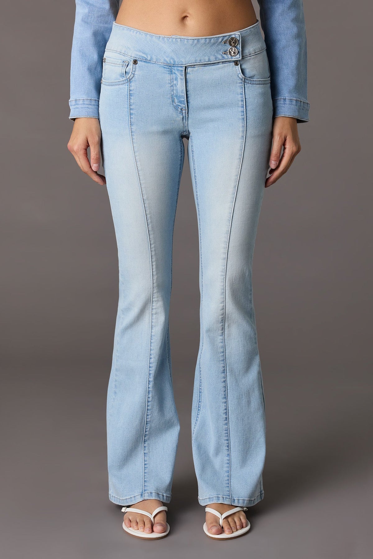 Playboy Low Rise Flare Jean