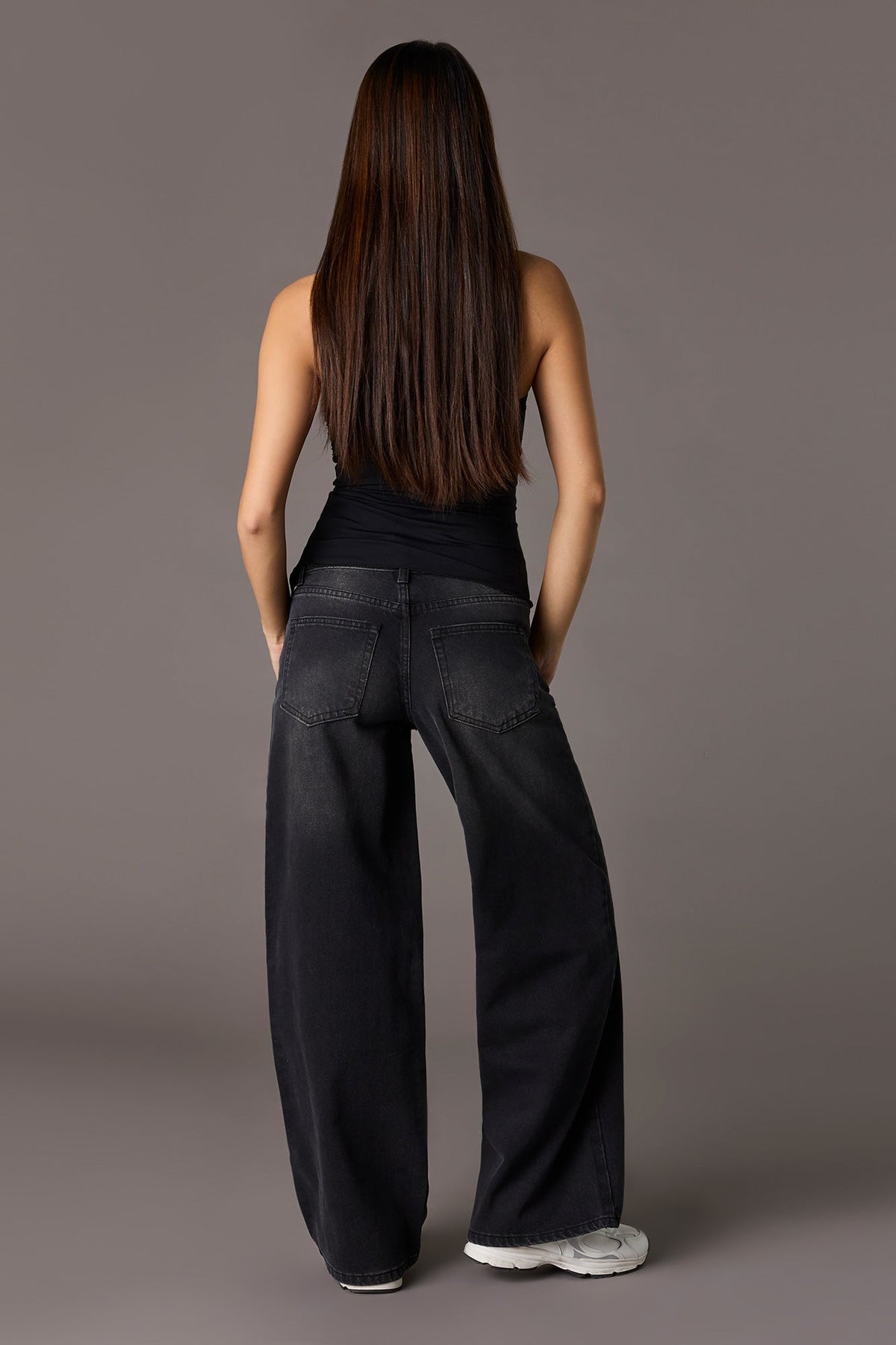 Playboy Washed Low Rise Super Baggy Jean