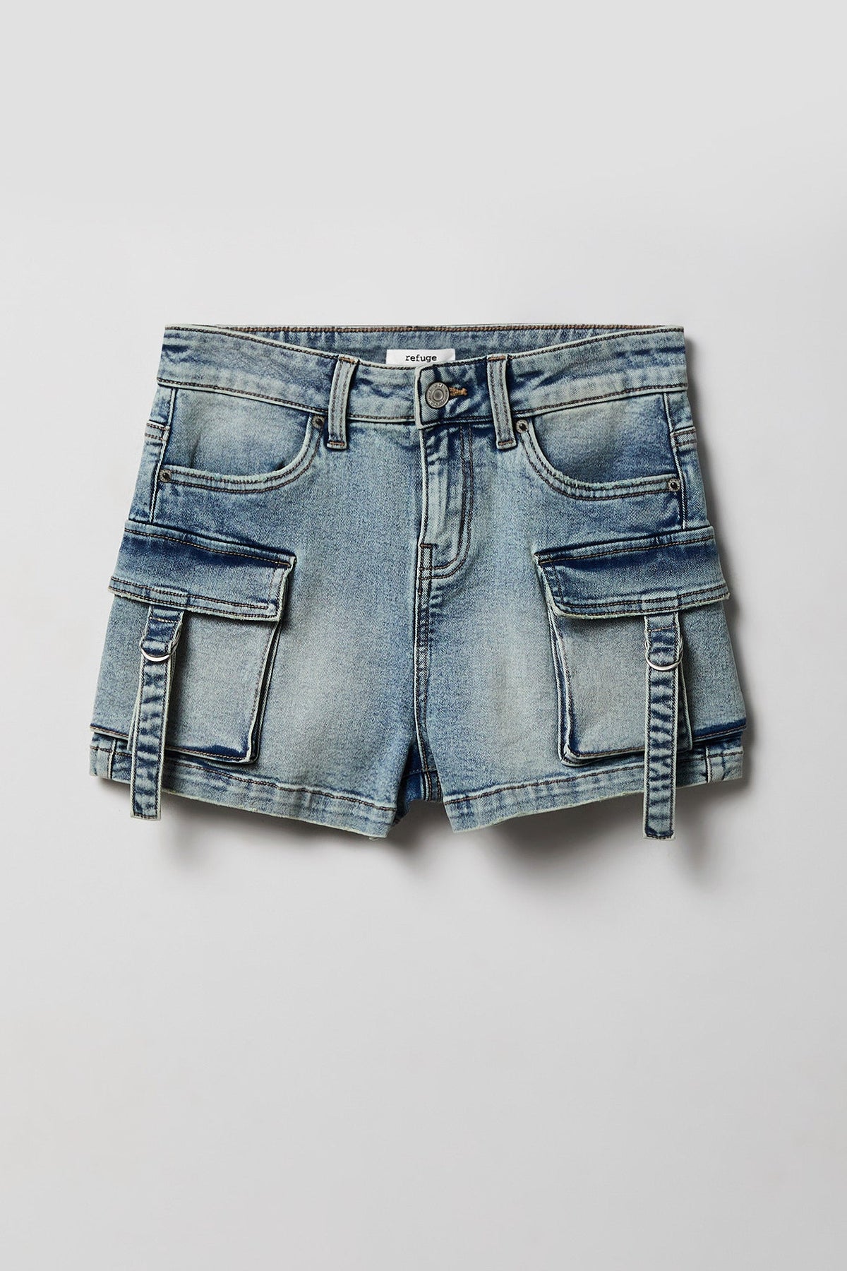 Denim Cargo Short