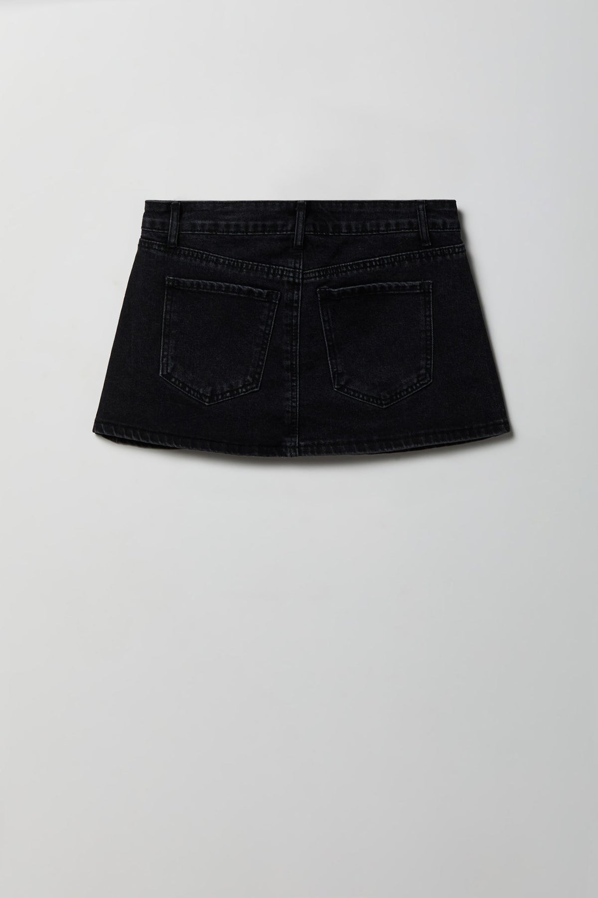 Denim Mini Skort
