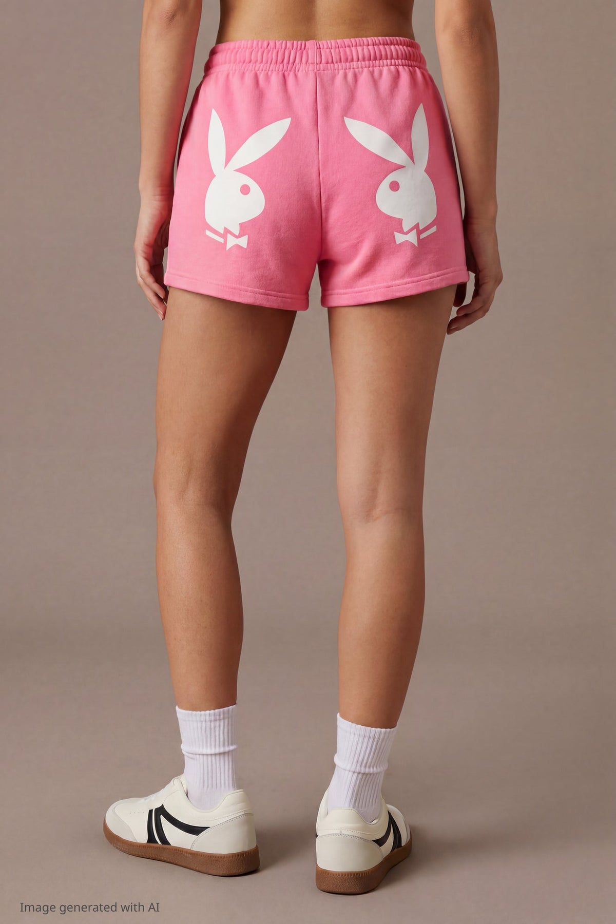 Playboy Graphic Fleece Short 2"