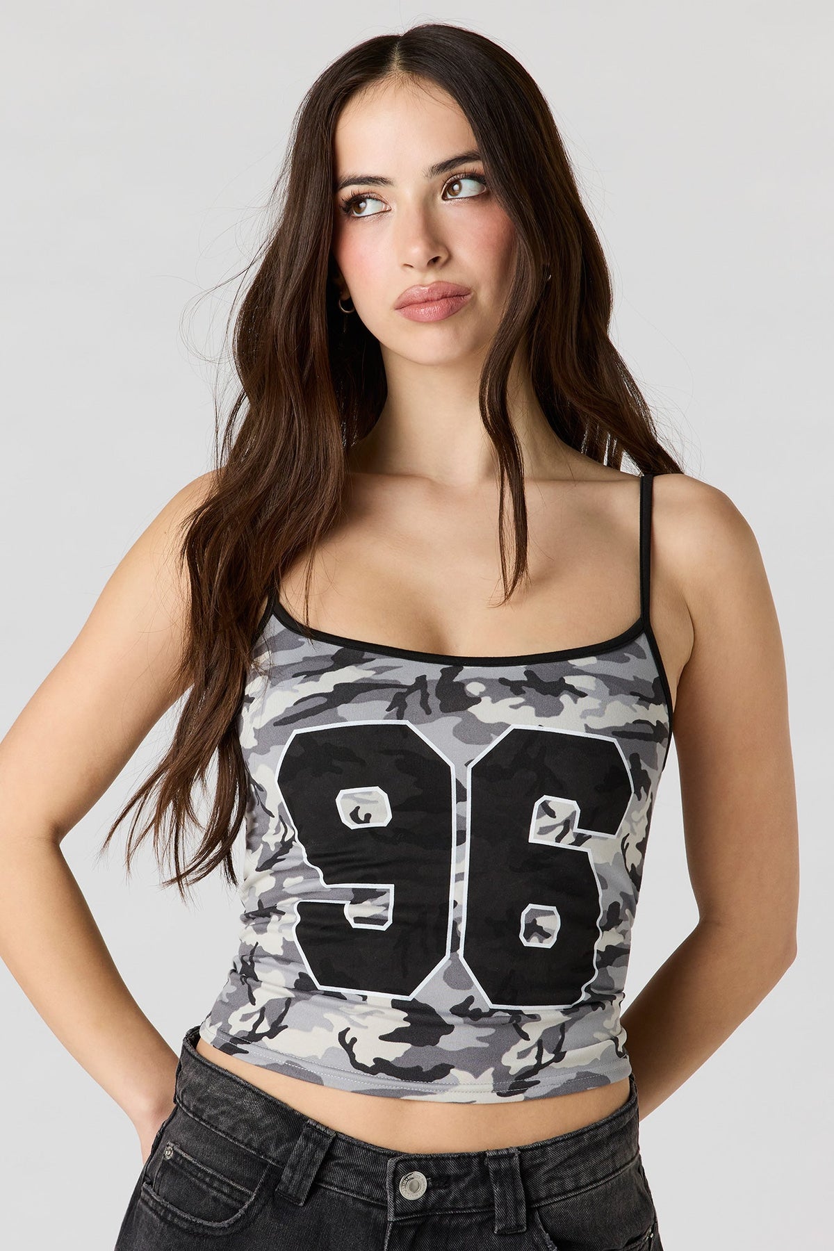 Braless Graphic Cami