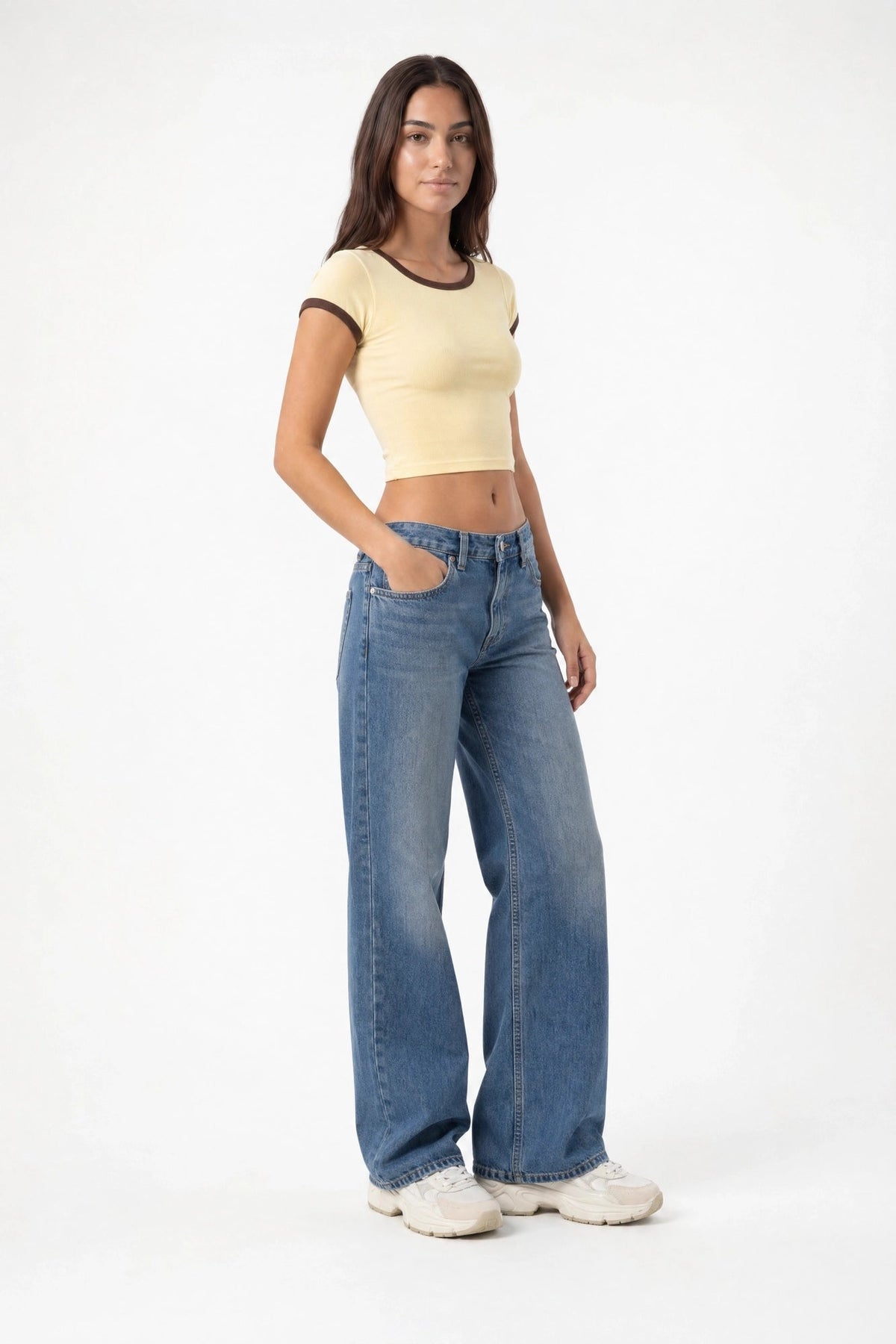 Ribbed Ringer Tee