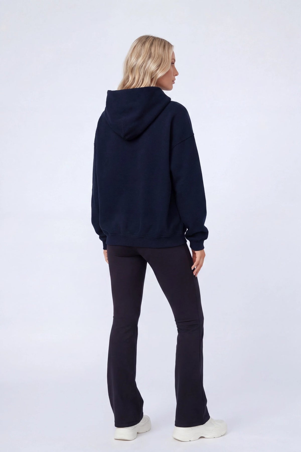 Graphic Fleece Boxy Hoodie