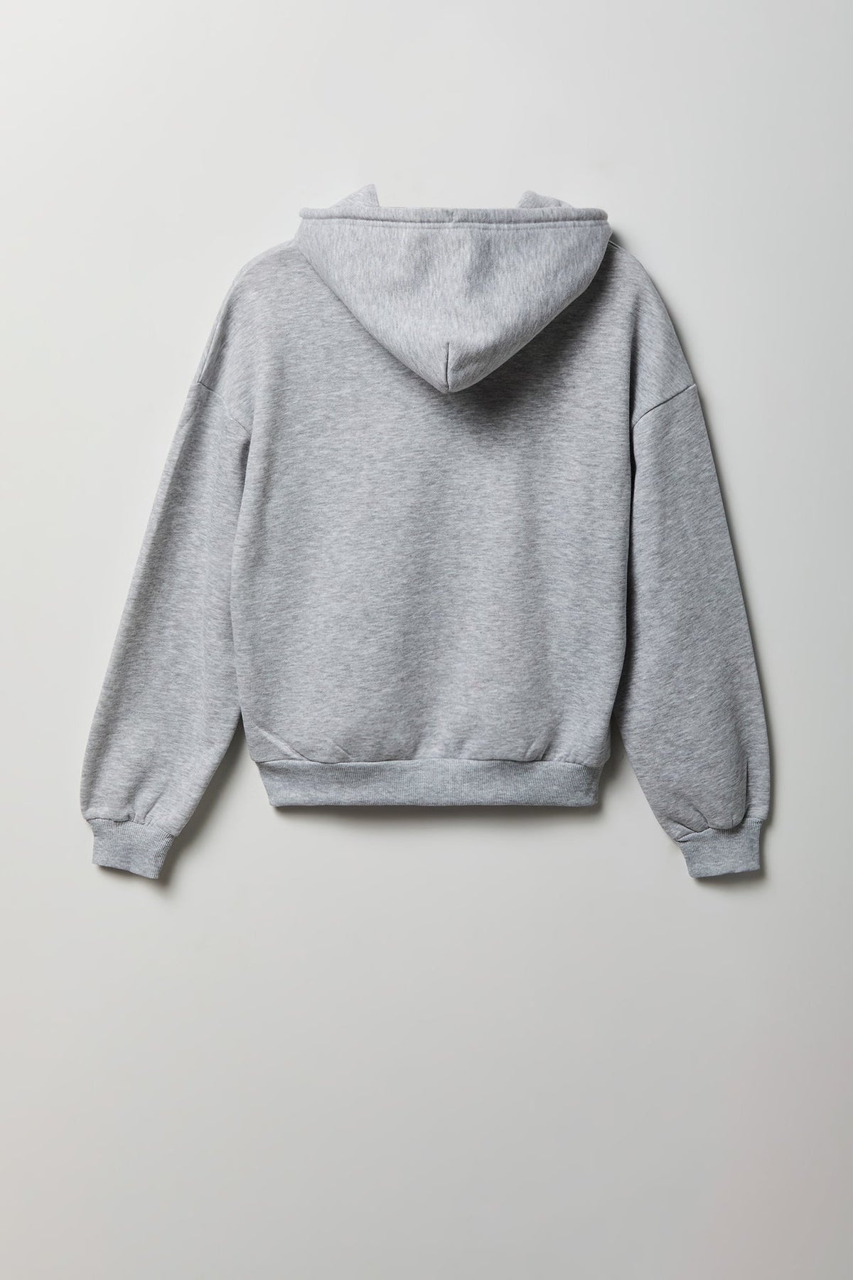 Fleece Boxy Zip Hoodie