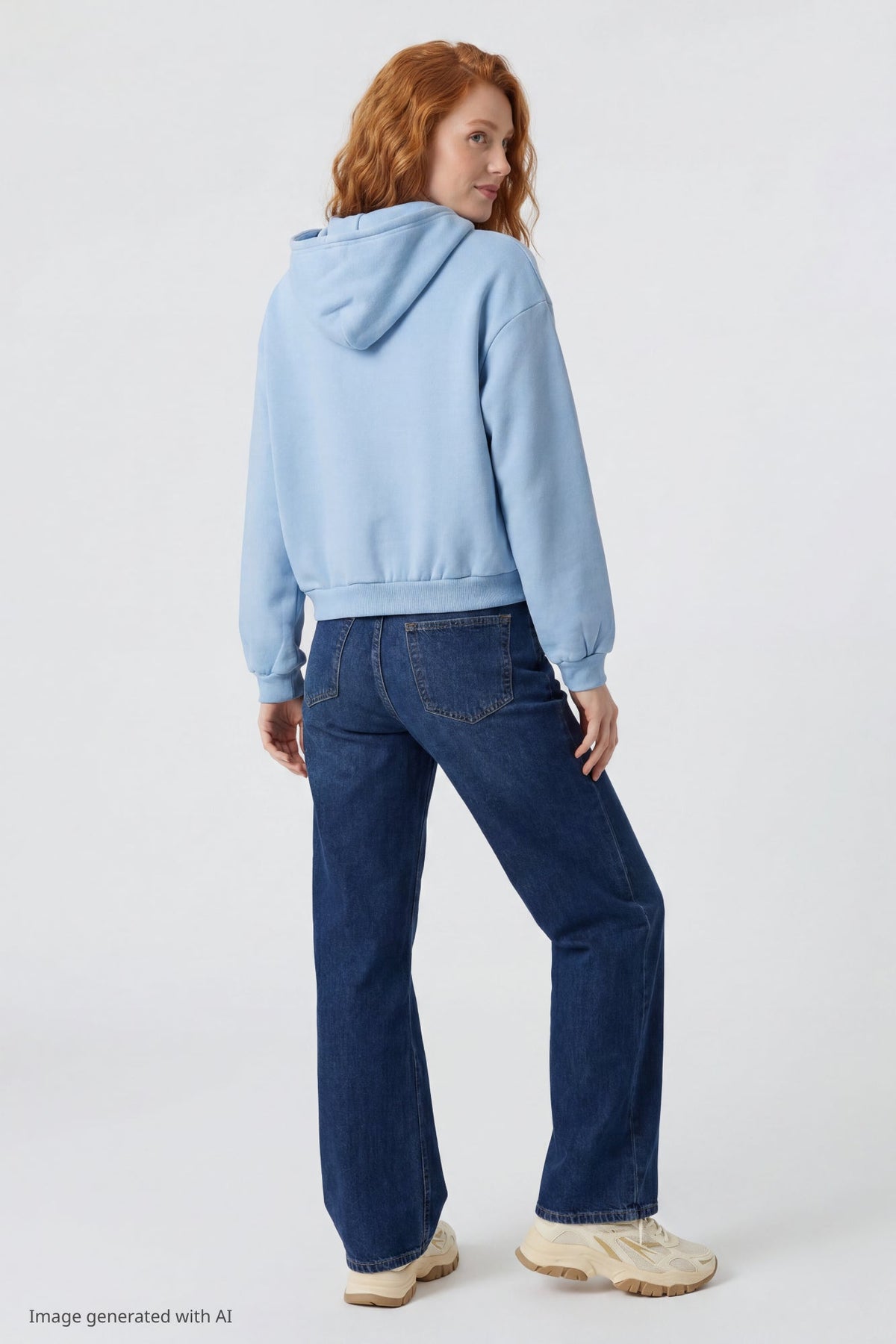 Fleece Boxy Zip Hoodie