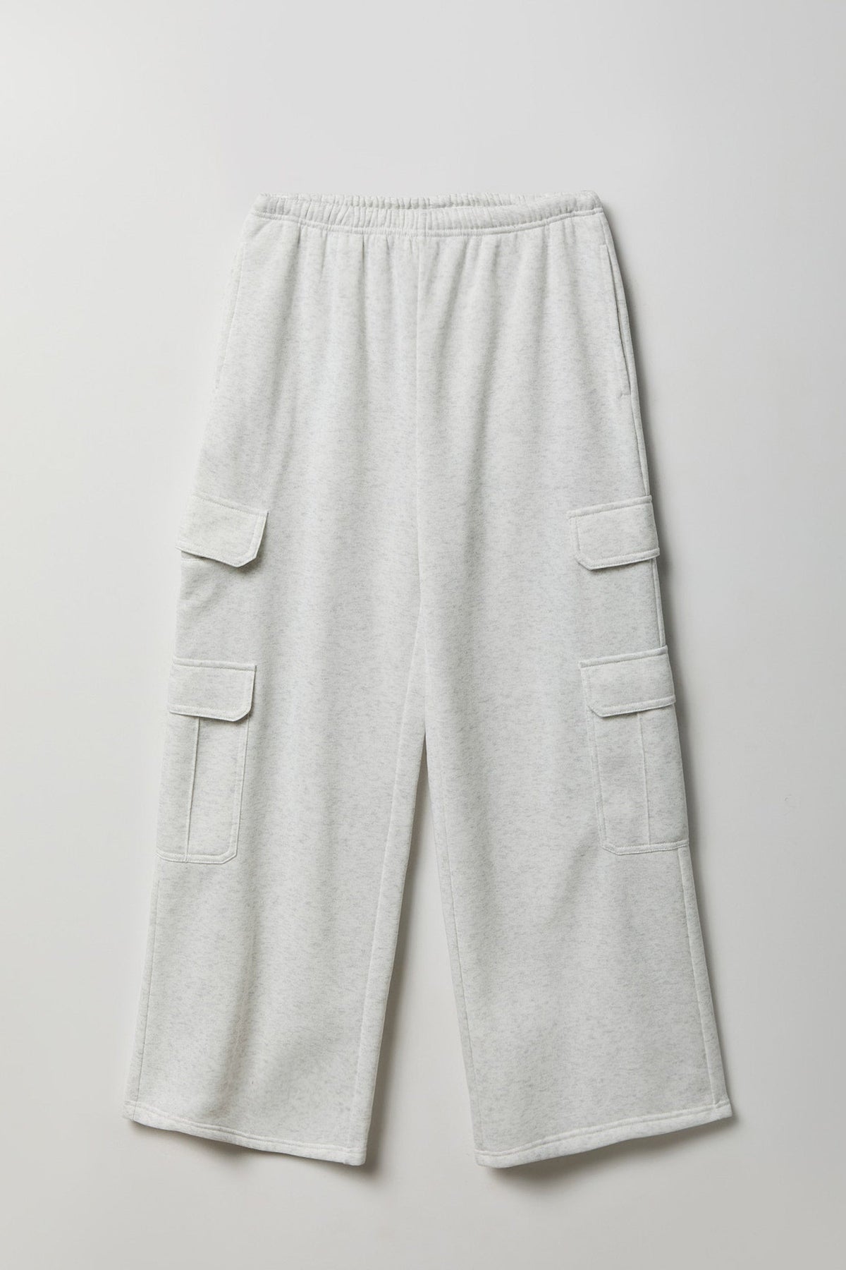 Fleece Ultra Wide Cargo Sweatpant