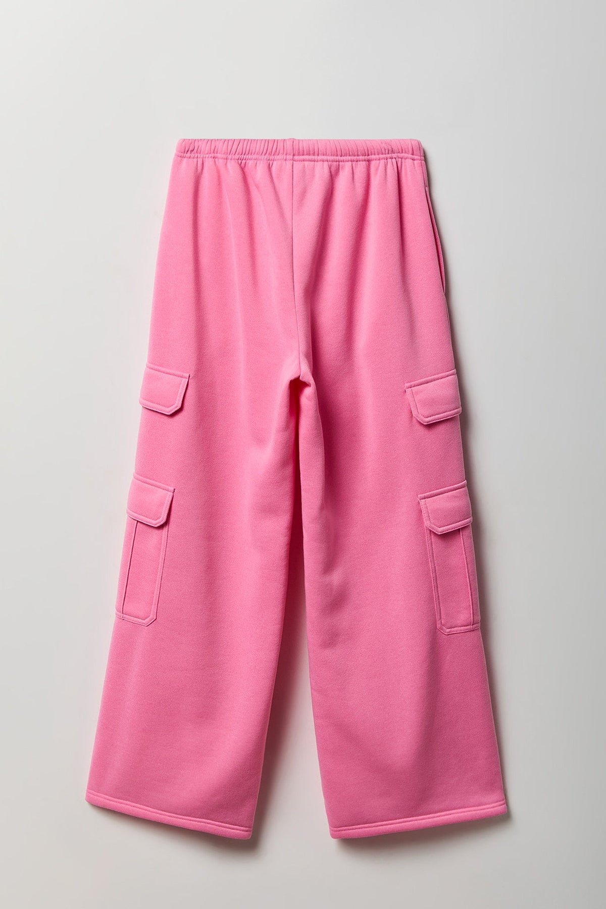 Fleece Ultra Wide Cargo Sweatpant