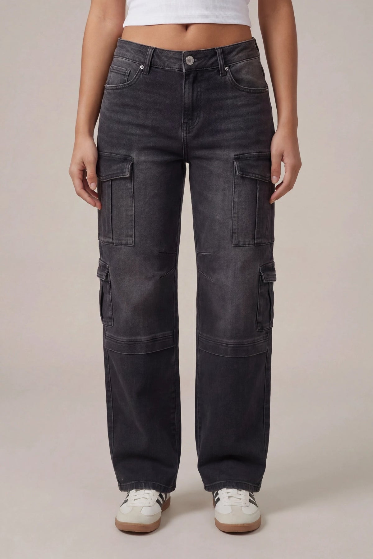 Low Rise Cargo Jean