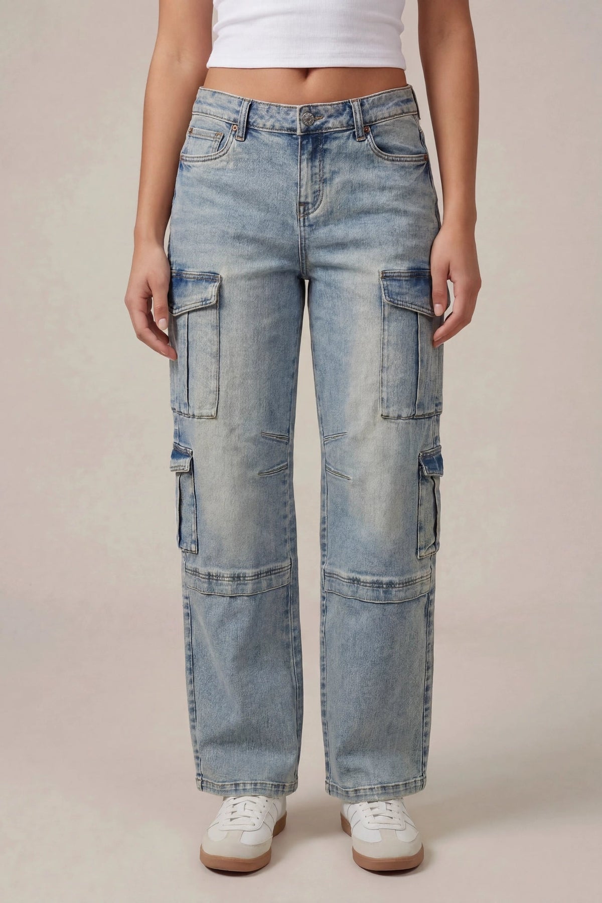 Low Rise Cargo Jean