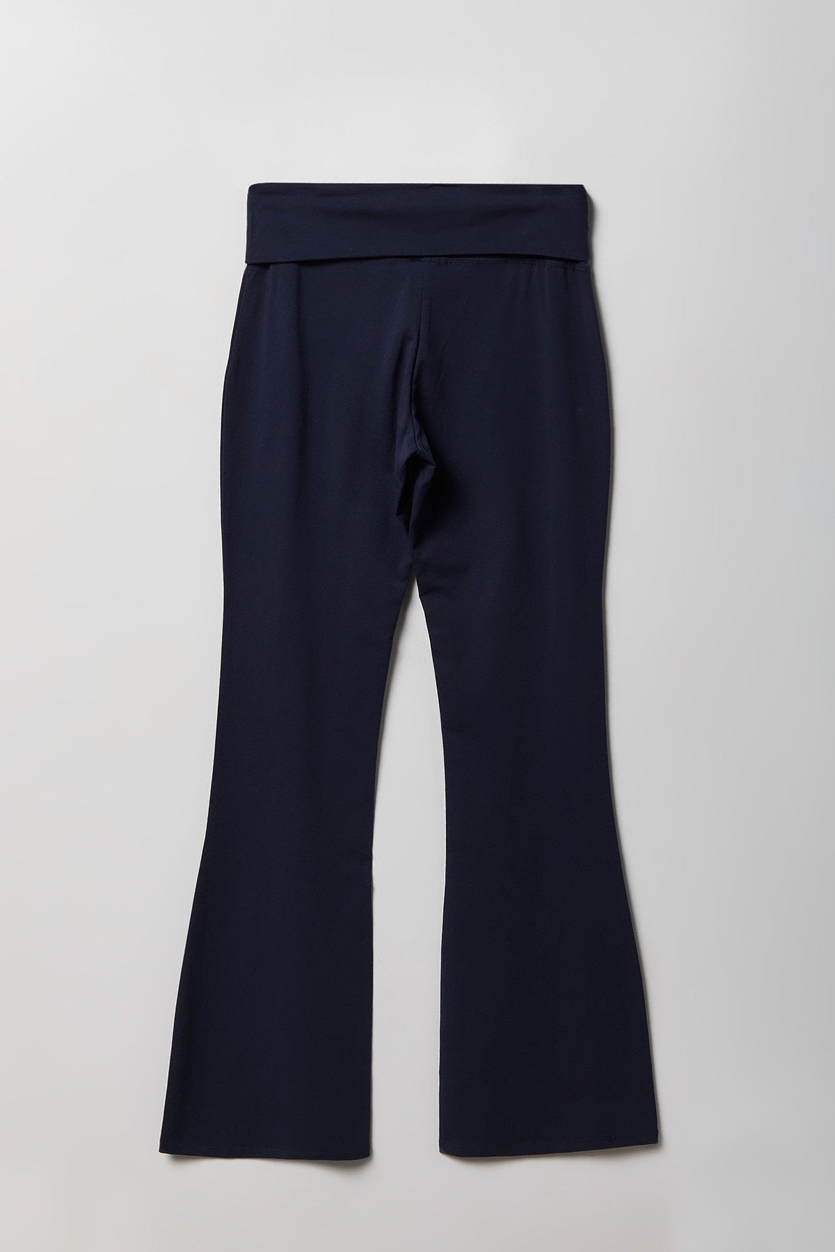 Foldover Waist Flare Legging