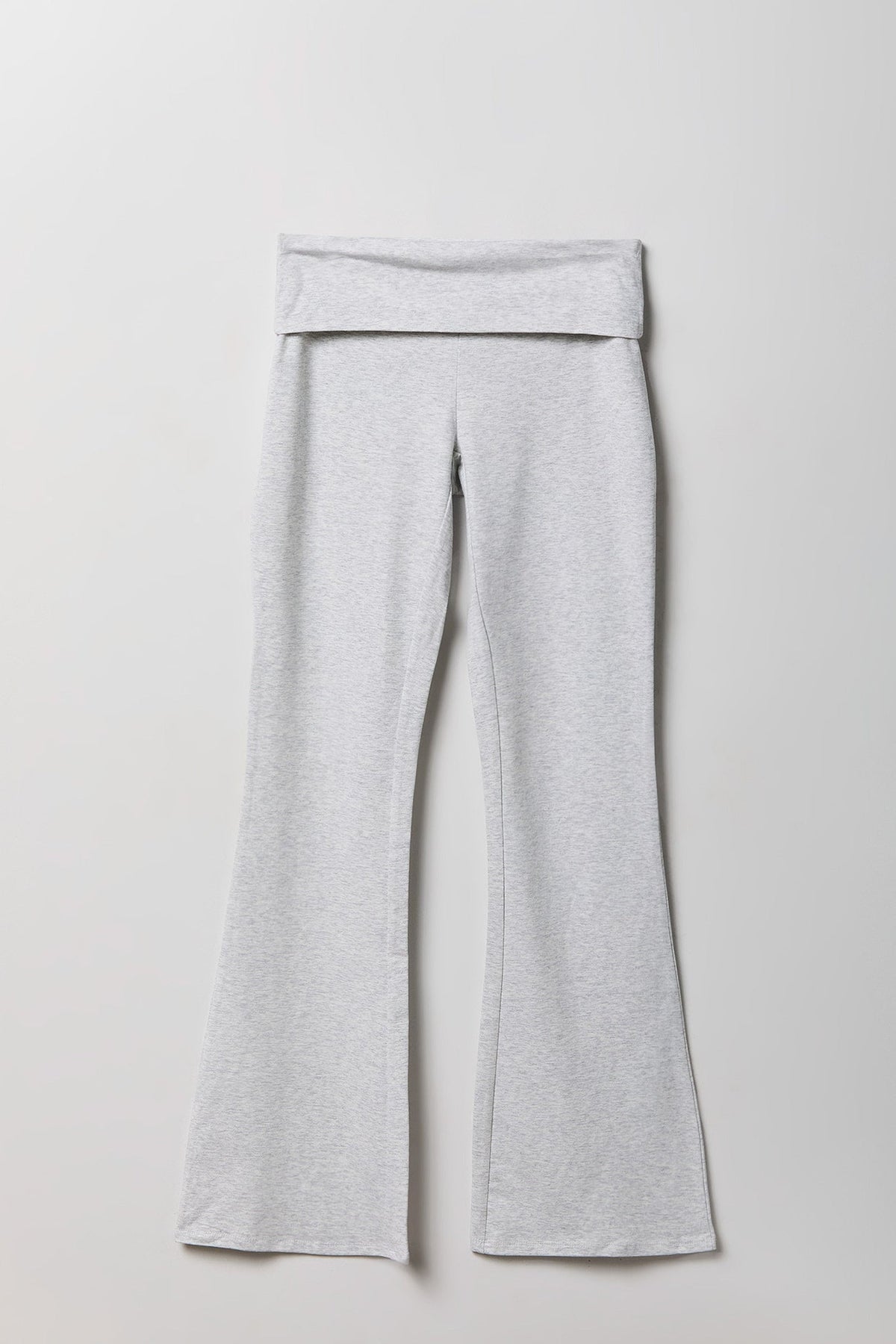 Foldover Waist Flare Legging