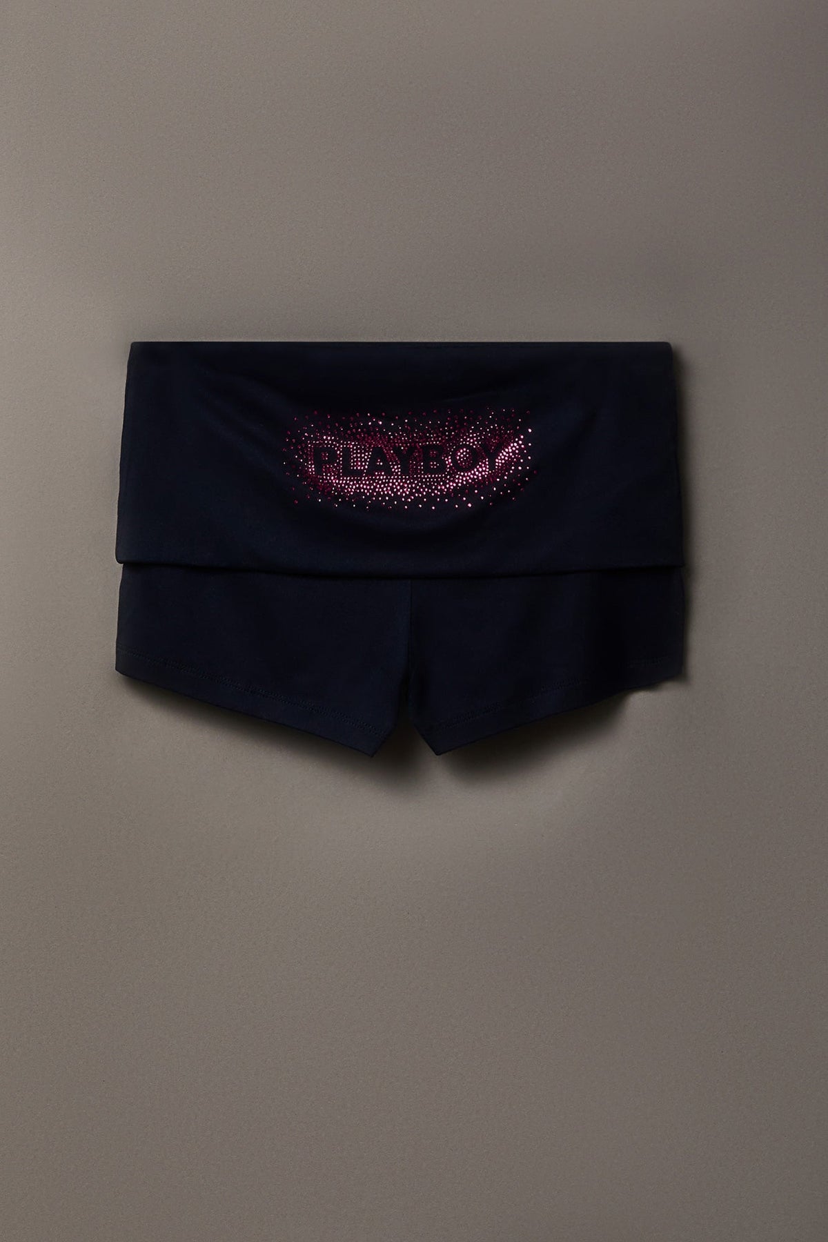 Playboy Rhinestone Tank & Foldover Short Set