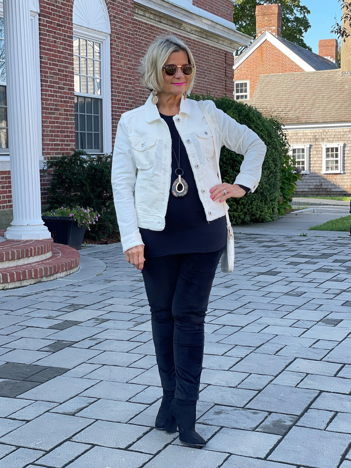 LULU-B CREAM VELOUR JACKET