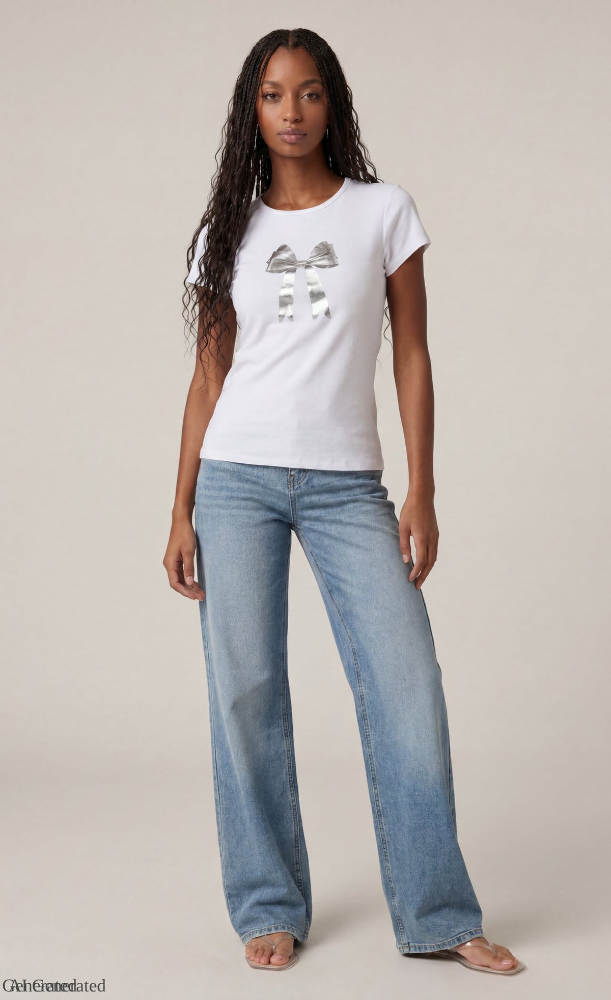 Fitted Graphic T-Shirt