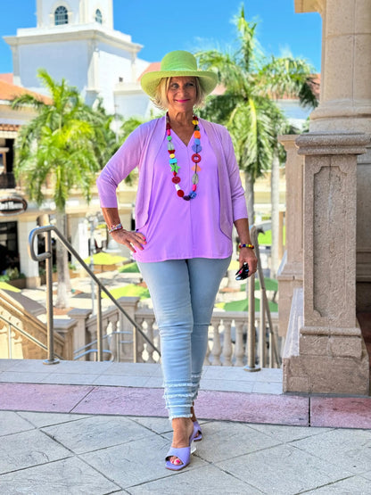 LULU-B PEYTON LILAC WRAP