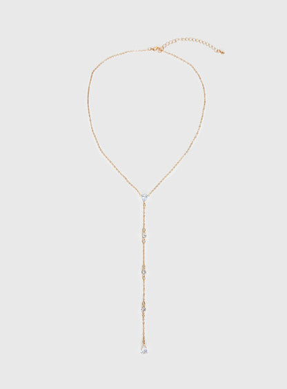 Morelia Diamante Y Necklace Gold