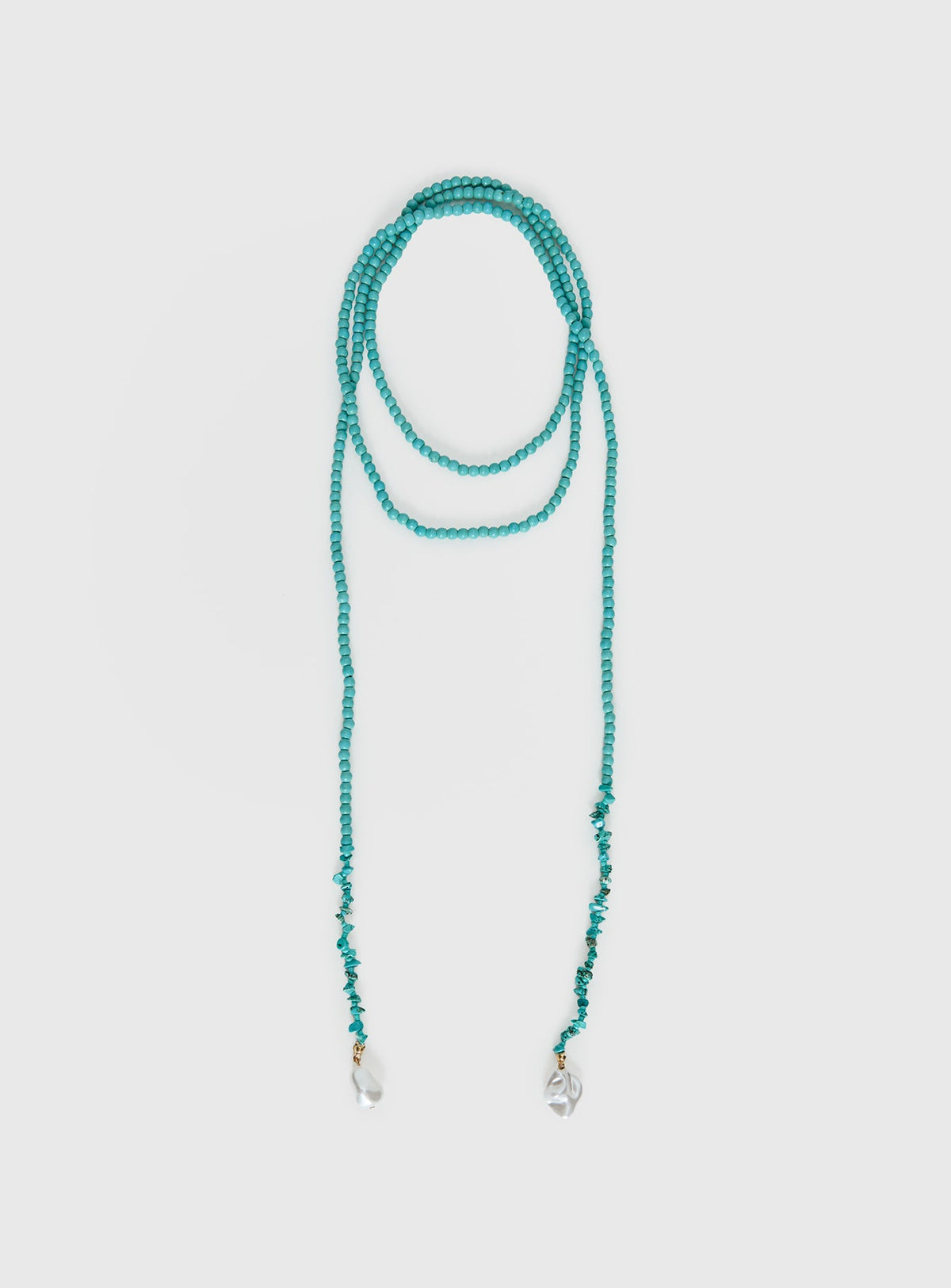 Evadnie Layered Necklace Turquoise