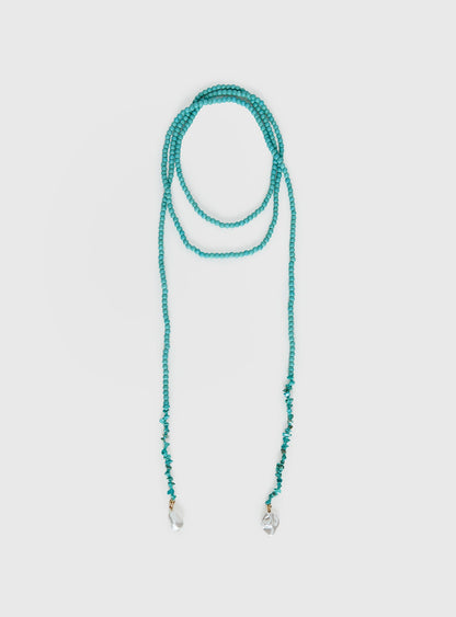 Evadnie Layered Necklace Turquoise