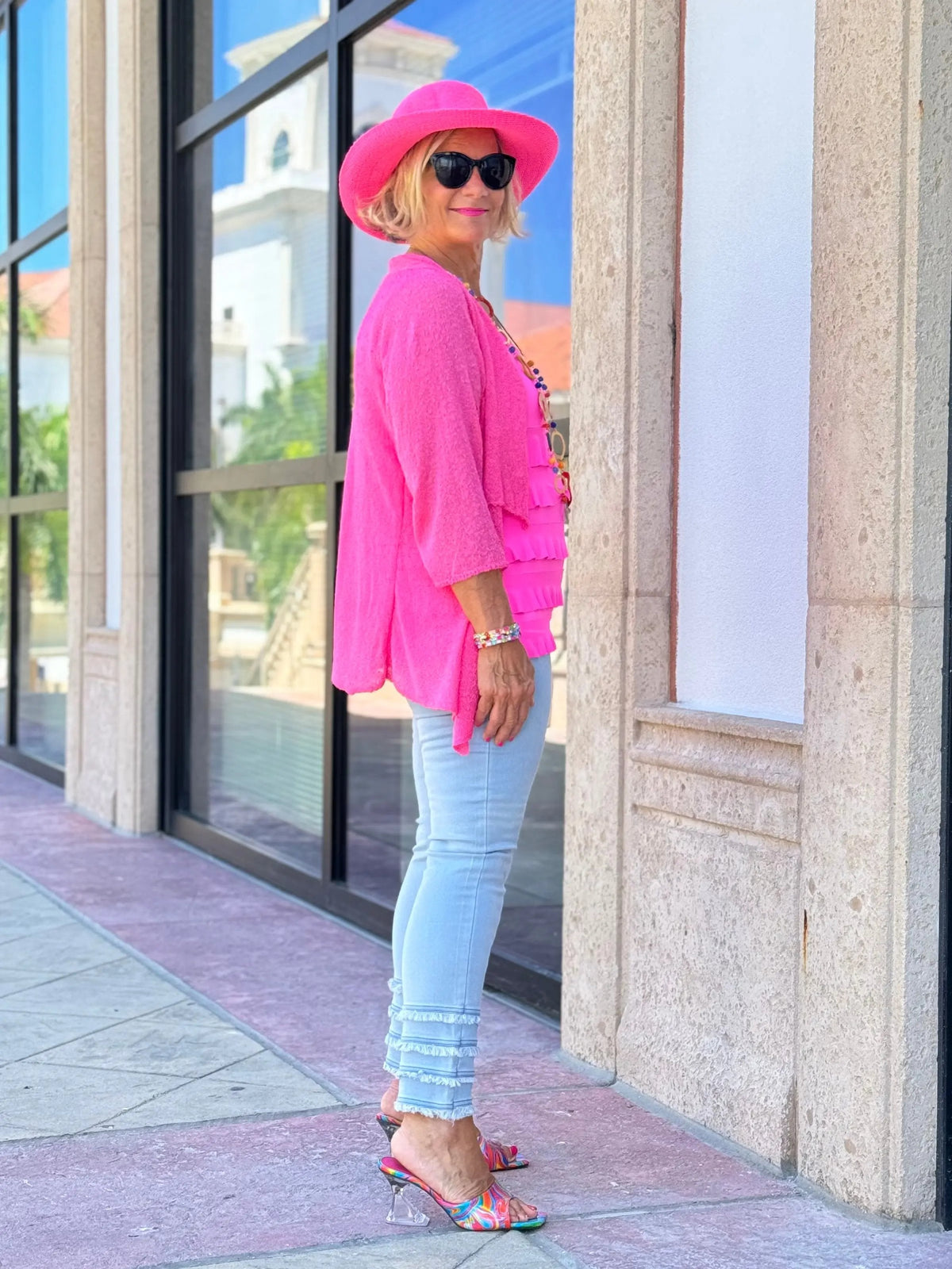LULU-B LIGHT DENIM SOUTH BEACH ANKLE PANT