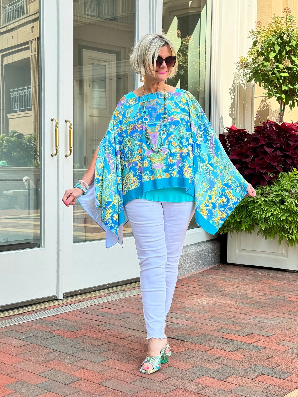 AQUA MARINE SEVEN WAY SCARF