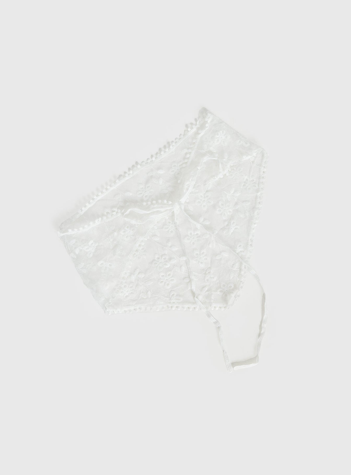 Ex Factor Sheer Head Scarf White