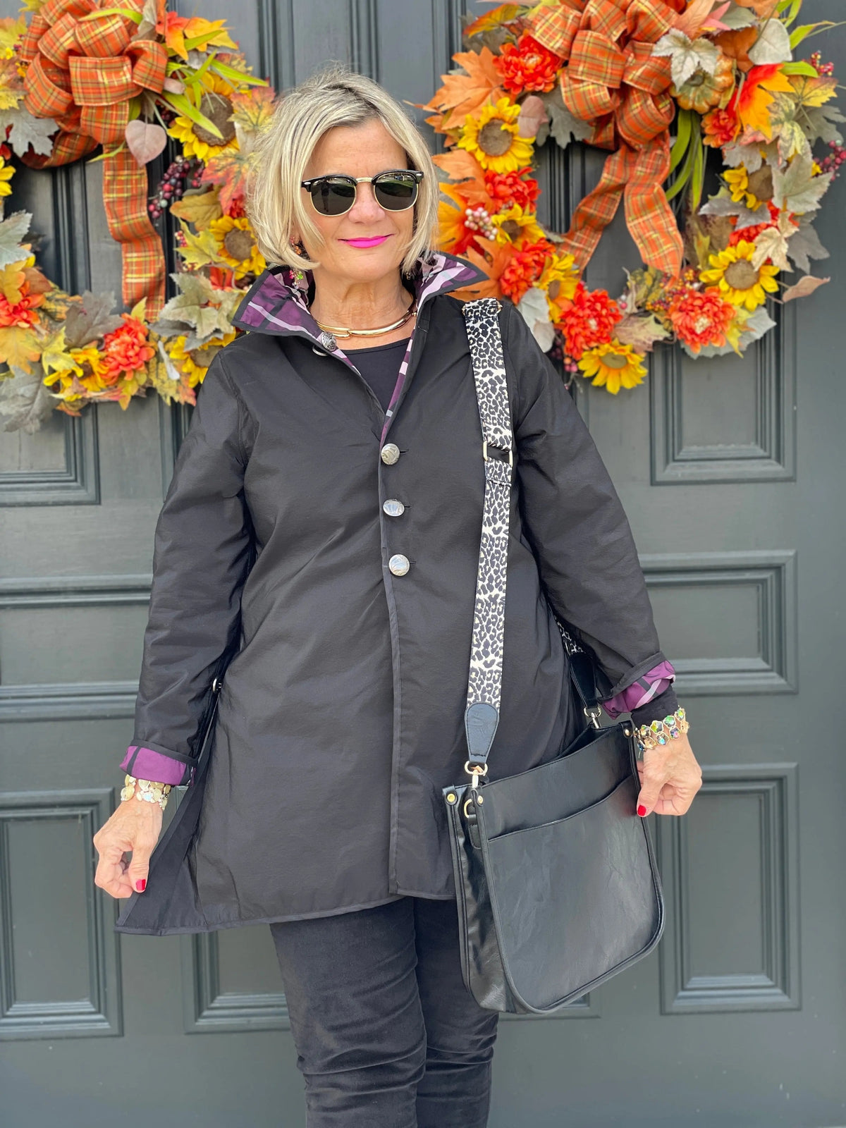 FLARE FOR STYLE REVERSIBLE JACKET