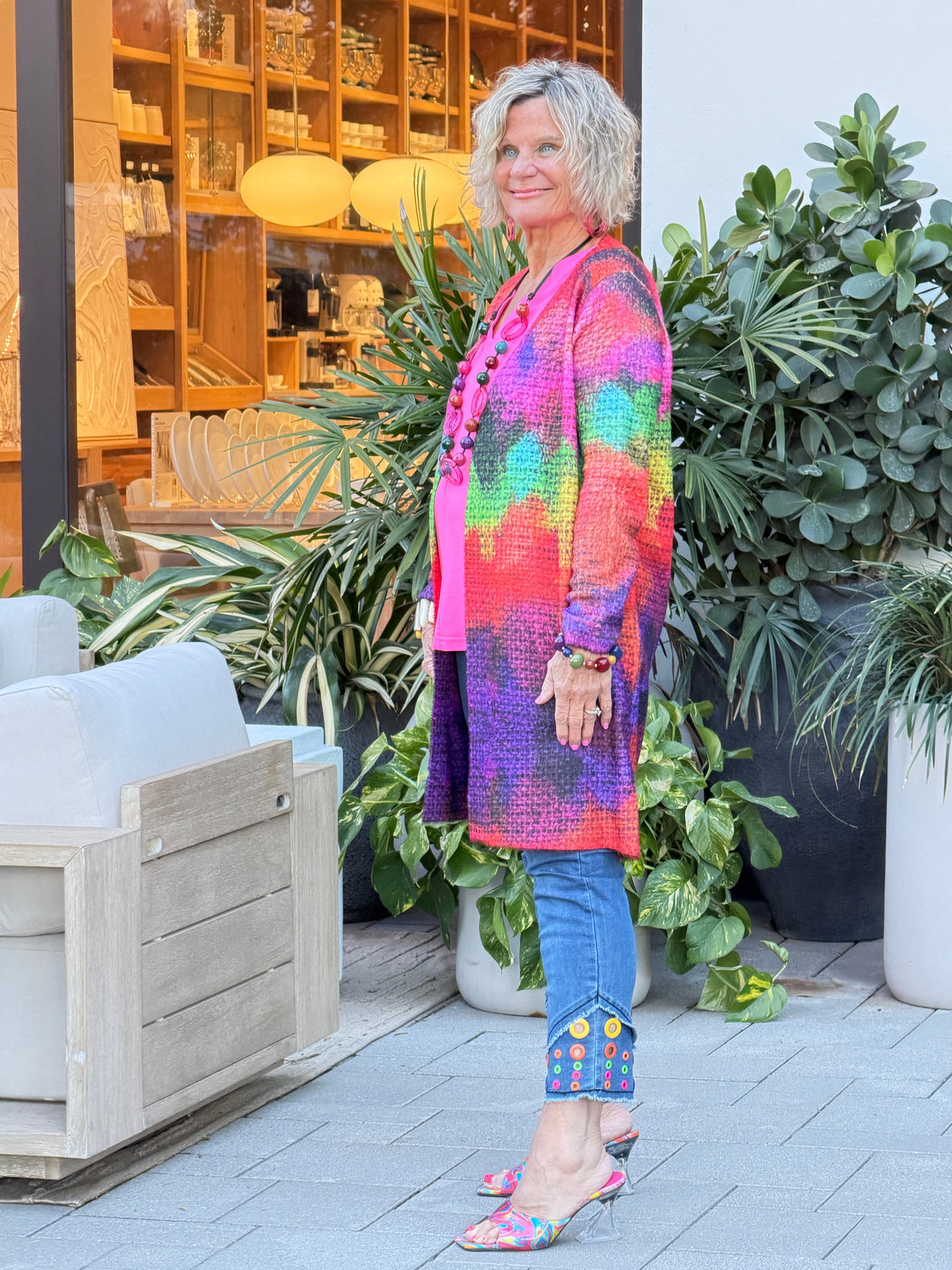 Ethyl Artwork Cardigan