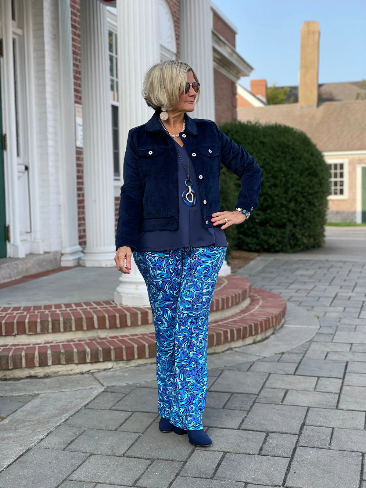 FANTASIA BLUE PALAZZO