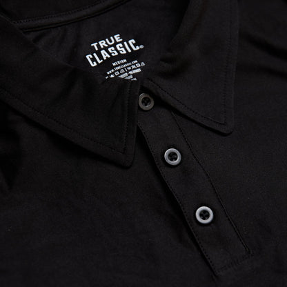 Black Active Polo 6-Pack