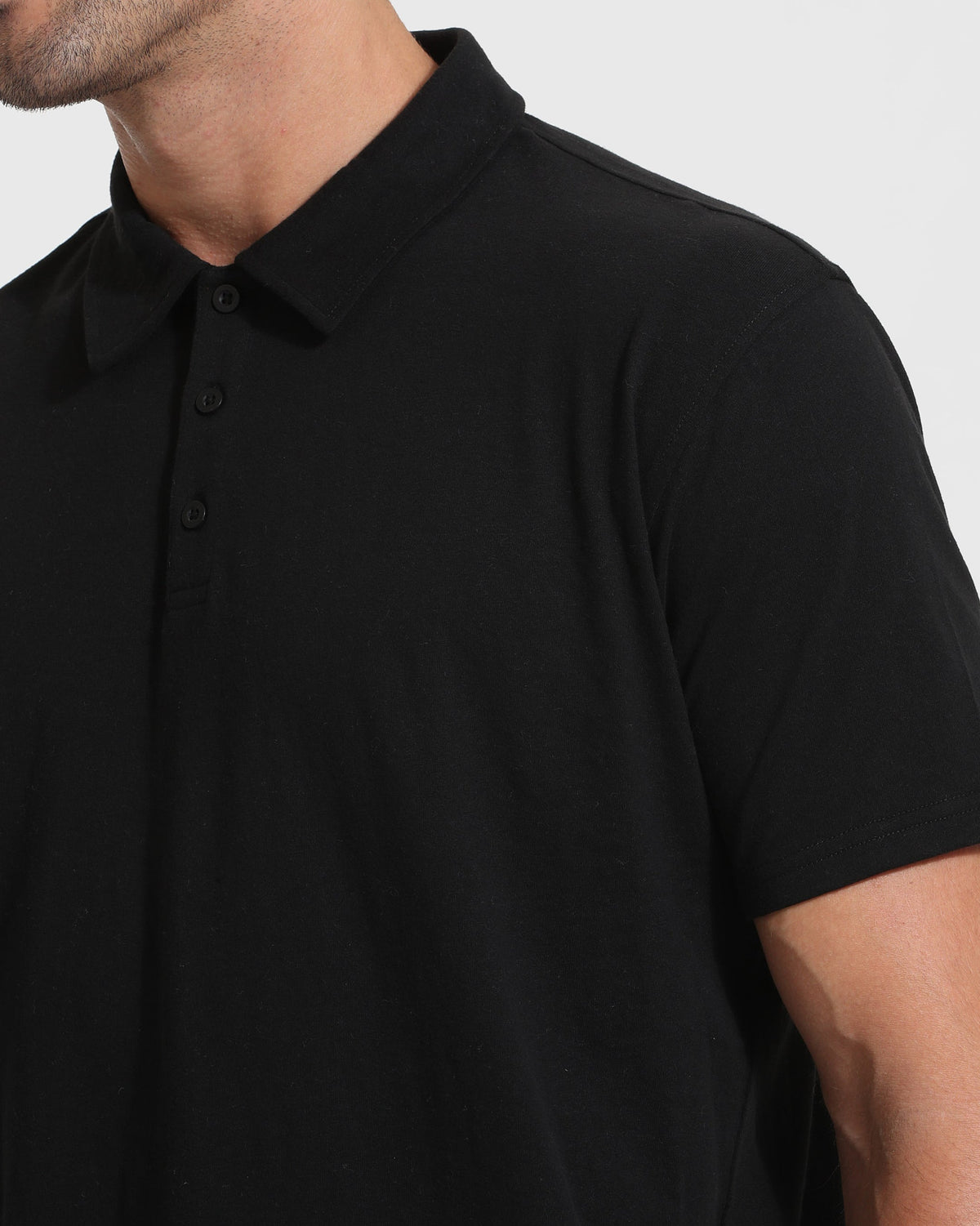 All Black Tall Classic Polo 3-Pack
