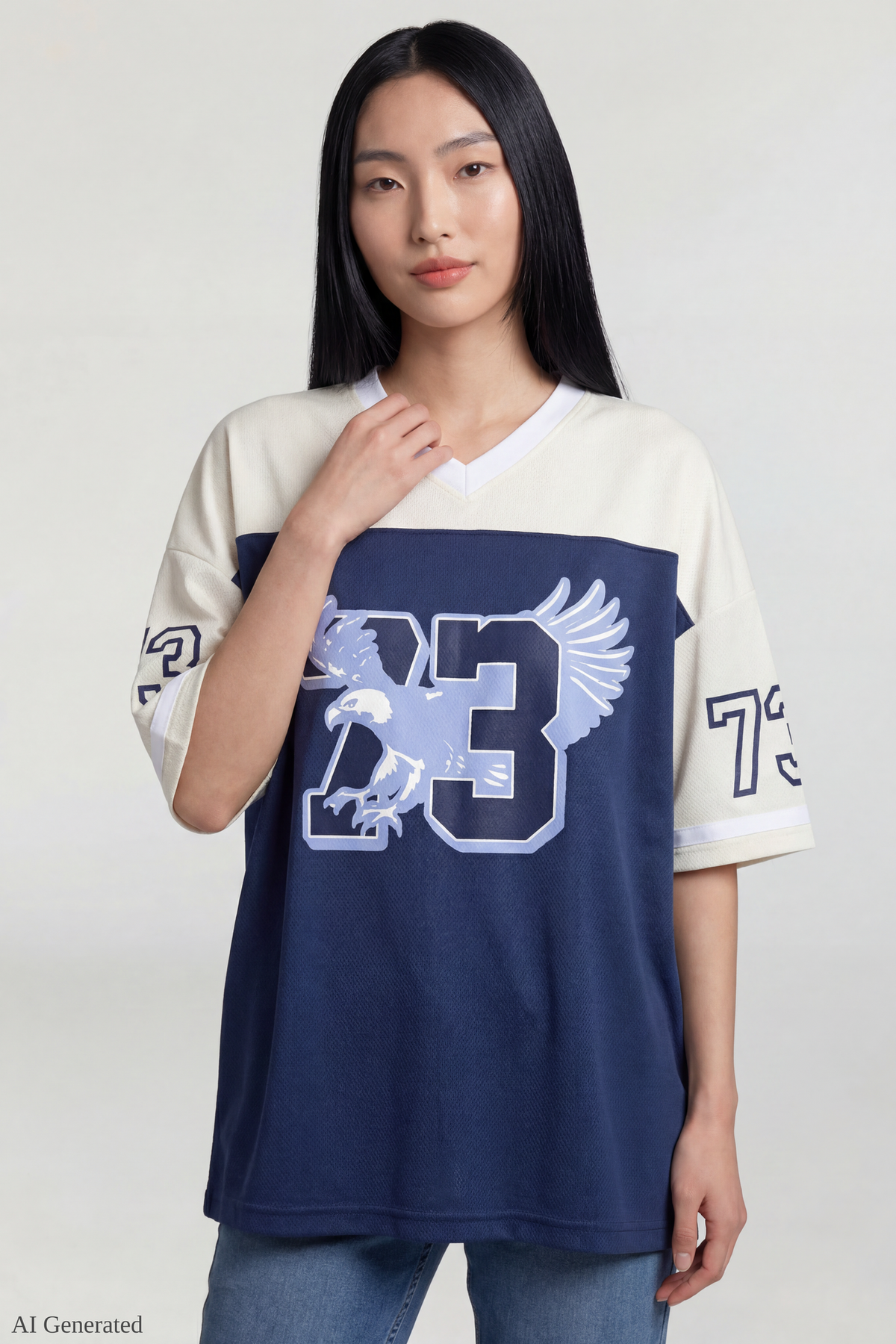 Graphic Mesh Jersey