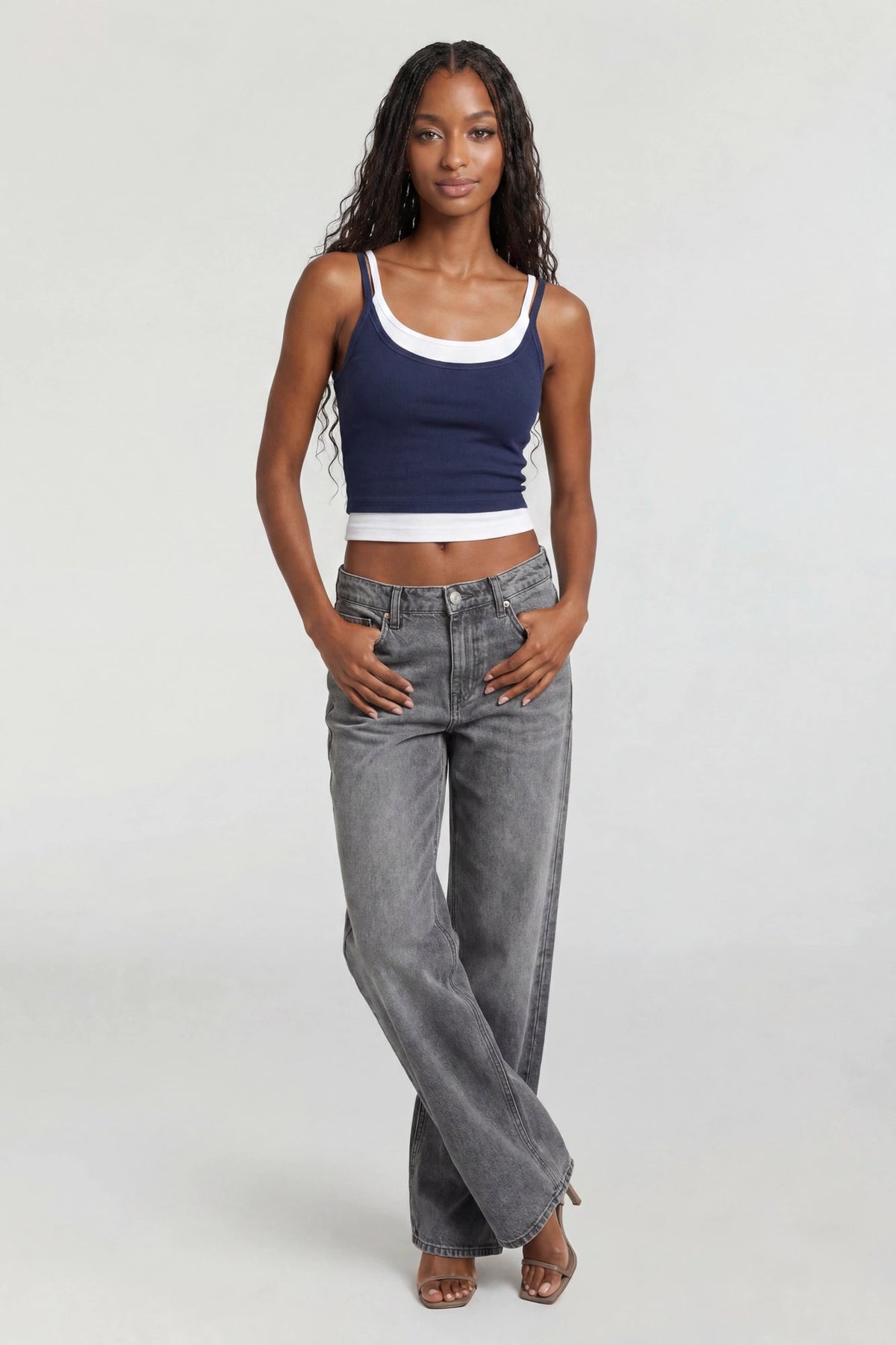 Soft Ribbed Layered Tank