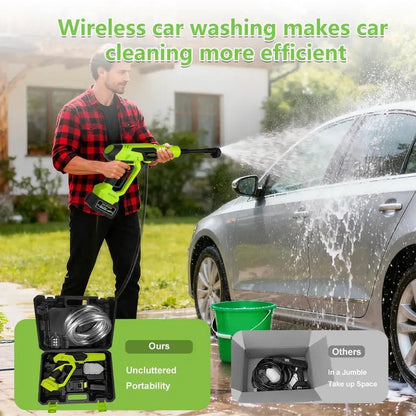 🔥 Summer Sale – 1500PSI Cordless Power Washer | 6-in-1