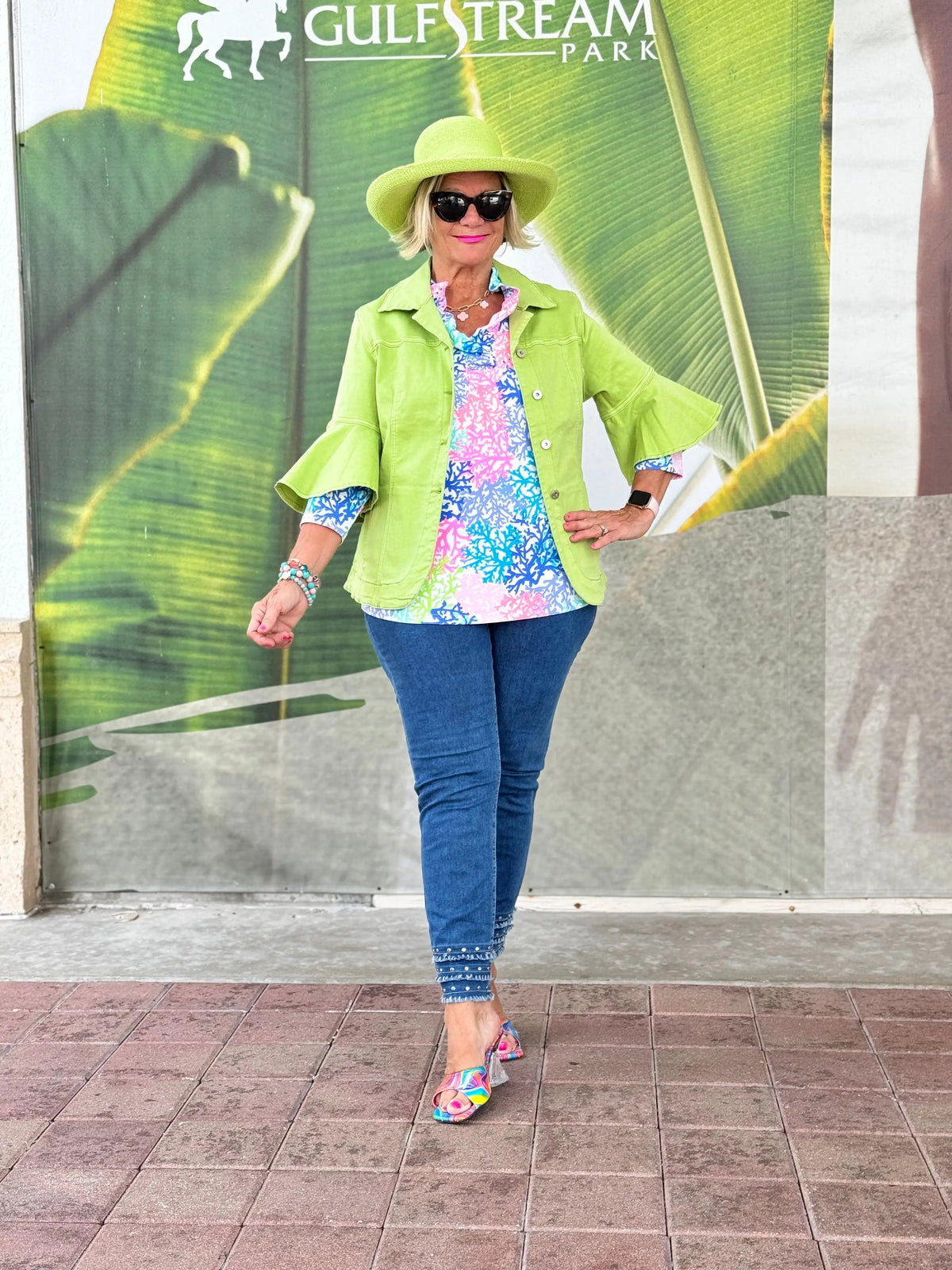 Ethyl Easy Going Jacket - Moss