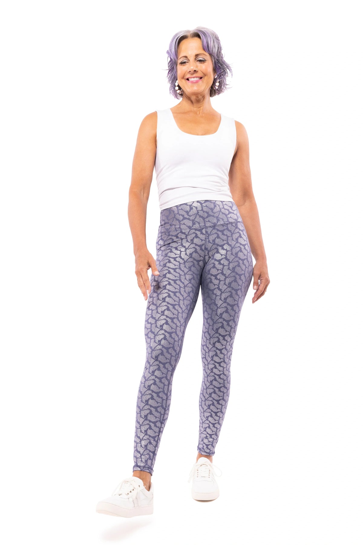 Sparkle Fashion Women's Glam Full Length Leggings