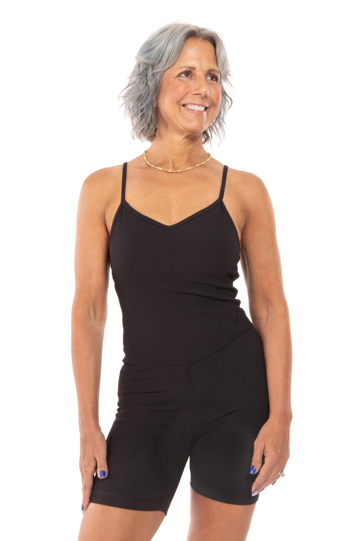 All Into You Women's Spaghetti Strap Romper