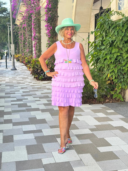 LULU-B LILAC CHA CHA SKORT