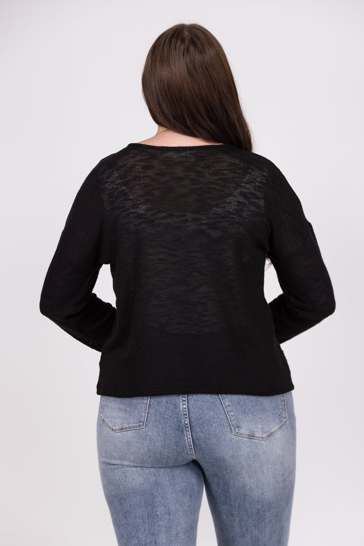 Doing It My Way Women's Knit Long Sleeve Top