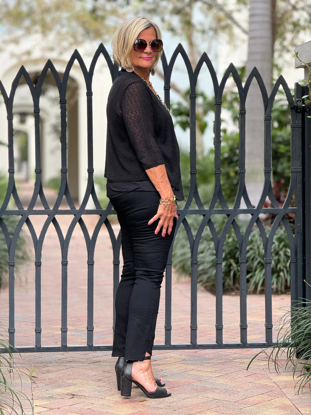 LULU-B HUNTER BLACK WRAP