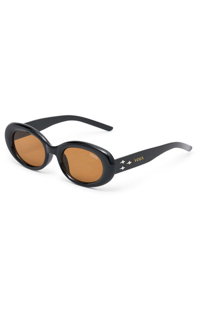 Emerald Sunglasses Black/Chocolate
