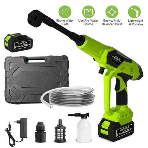 🔥 Summer Sale – 1500PSI Cordless Power Washer | 6-in-1