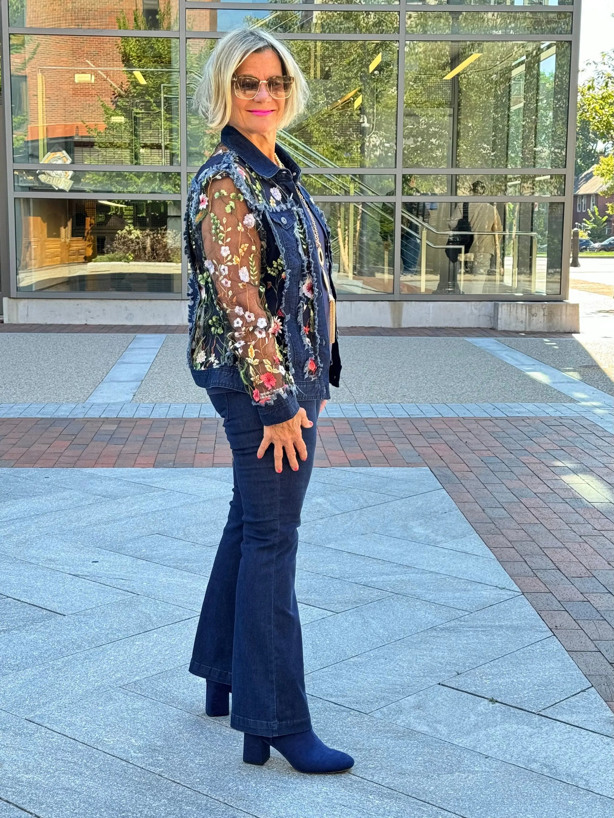 Ethyl The Whimsy Jacket BLUE